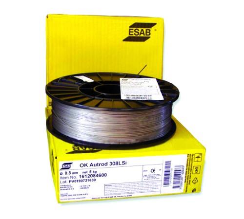 Проволока OK Autrod 308LSi 0,8мм 5кг (ER308LSi)_ESAB