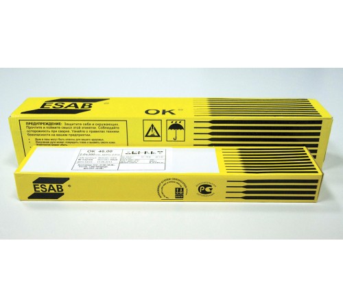 Электроды ESAB OK 46.00 2.5x350 мм для ручной дуговой сварки
