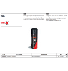 Антиспатер спрей TEK 300 ml/400g (в уп. 25 шт.)_Sacit