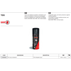 Антиспатер спрей TEK 300 ml/400g (в уп. 25 шт.)_Sacit