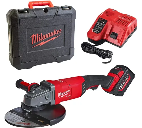 Машина углошлифовальная M18 FLAG230XPDB-121C FUEL (Li-Ion12Ач) (4933464115) Milwaukee