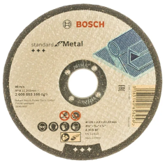 Круг отрезной BOSCH Standard по мет 125х2,5 mm 2608603166