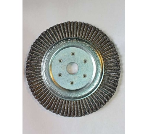 Щётка дисковая сварочная жгутовая Kronwerk Ltd & Co KG 178*6*22, 2мм, STH 0,50 4752B176