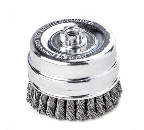 Щетка чашечная жгутовая Kronwerk 65 mm 18 жгутов STH 0,50 mm 4822170V