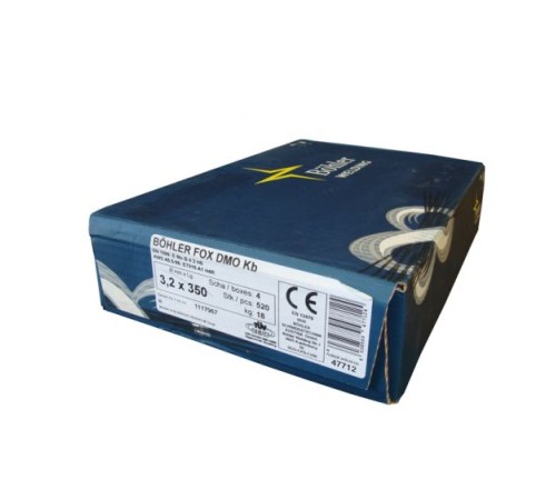 Электроды FOX DMO Kb 3,2x350мм DrySystem 30 1,8-13,6kg (E7018-A1 H4 R)_Bohler