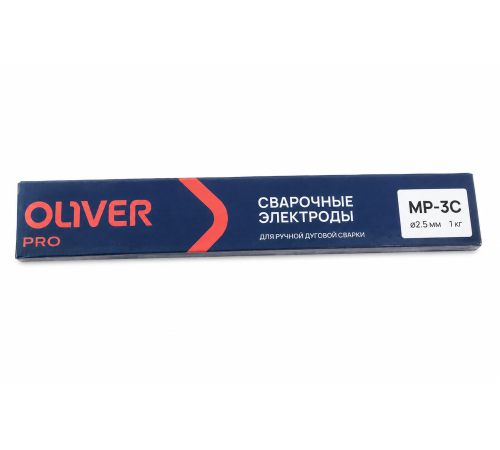 Электроды МР-3C 2.5x350 Премиум Э46 OLIVER (1 Кг) AZIA
