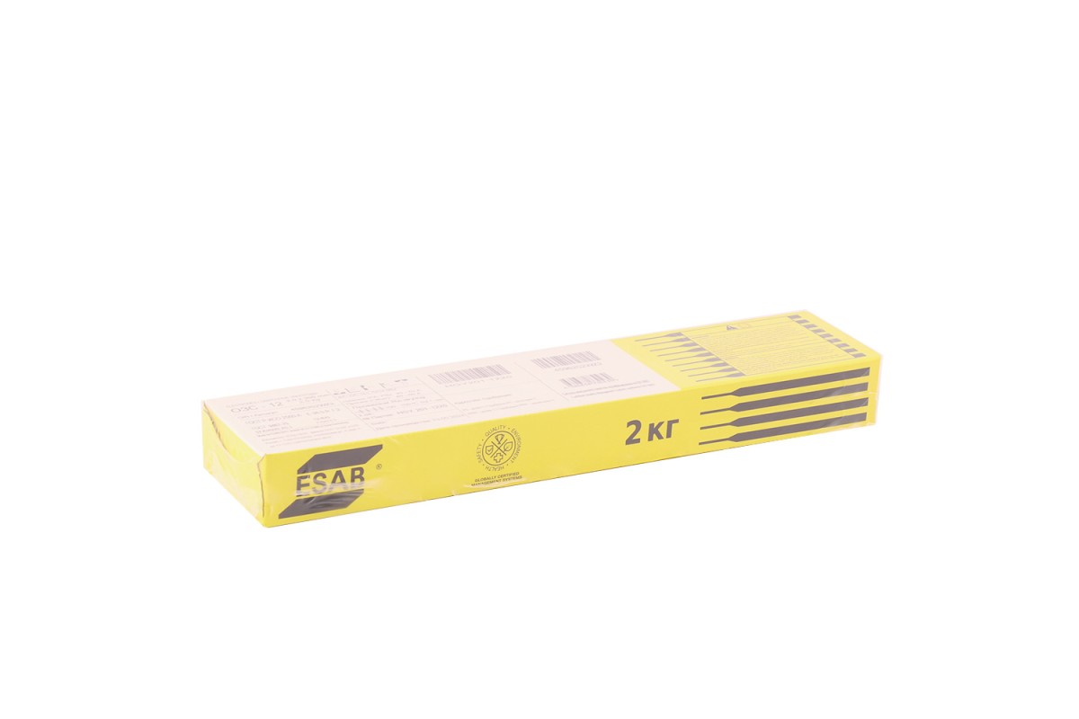 Электроды ESAB ОЗС-12 ф 2,0 мм, пачка 2,0 кг, СВЭЛ