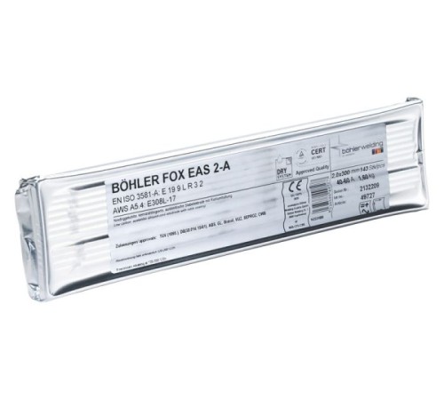 Электроды BOHLER FOX EAS 2-A 1.5х250 E308L-17