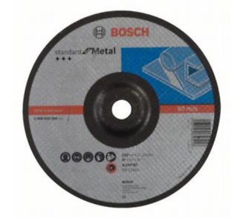 Круг обдирочный BOSCH AZIA Standart по металлу 230Х6 mm выпуклый 2608603184