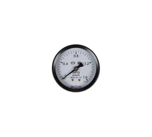 Манометр Газовый 1,0/1,6 МПа, диам. 63 мм, G1/4_2190303PV_ГСЕ