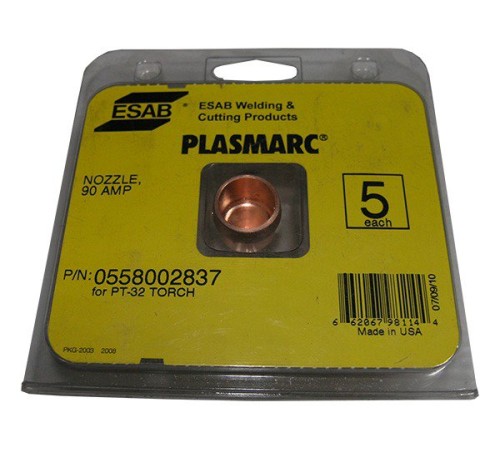 Сопло плазма ESAB PT-32EH Nozzle 90A 0558002837