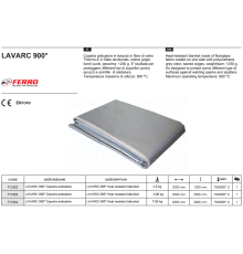 Покрывало сварочное LAVARC 900° 2x3m _FERRO