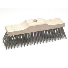 Метла деревянная Kronwerk Ltd & Co KG стальная проволока 0,50 mm, уп-ка 12шт 147101
