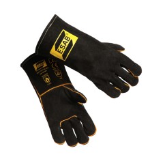Краги ESAB Heavy duty Black welding glove 0467222007 (121)@
