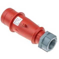 Вилка кабельная 16А 4P 400V IP44 AM-TOP ЭТК КОНТАКТ 252
