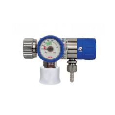Регулятор балонный MEDISELECT II 25 QC O2 W21,8+DIN QC_GCE_0720217