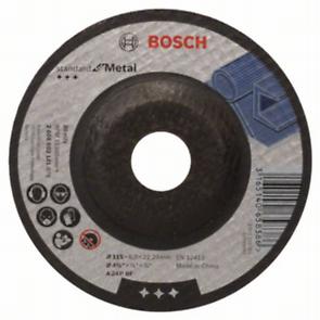 Круг обдирочный по металлу Standart 115Х6 mm, выпуклый, BOSCH_2608603181 AZIA